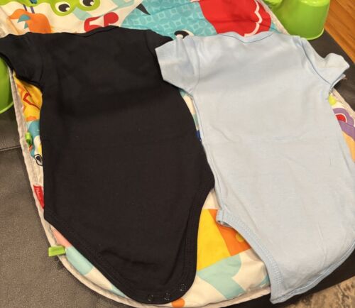NWOT Set Of 2 Funny Bodysuit Romper Baby 1-Size 6 Months & 1-Size 12 Months - Picture 2 of 6