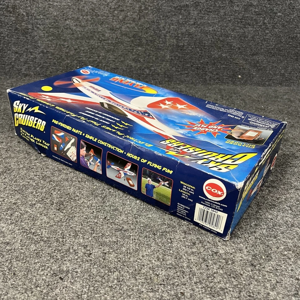 Cox Sky Cruisers Electric Flying Plane Model 5842 New In Box - Image 4 of 4