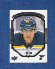 2015-16 Upper Deck Hockey UD Portraits Rookies # P-105 Robby Fabbri