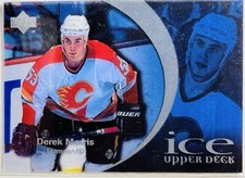 1997-98 Upper Deck Ice Derek Morris Rookie Parallel Card #51 Flames NM-MT
