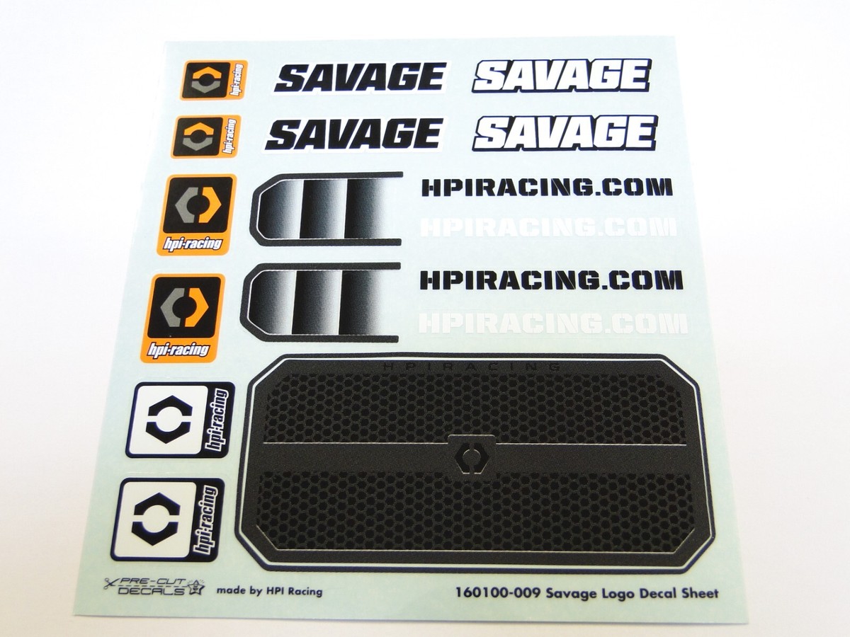NEW HPI SAVAGE XL 5.9 RTR Body Factory Painted ORANGE +Decals