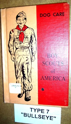 BSA Boy Scouts MERIT BADGE SERIES Library Hard Cover DOG CARE Pet Training Book