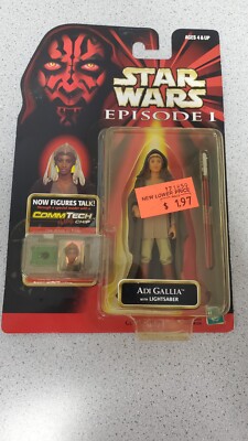 Star Wars Episode 1 Basic Figures Adi Gallia 3 3/4'' Figure Sealed In Hand