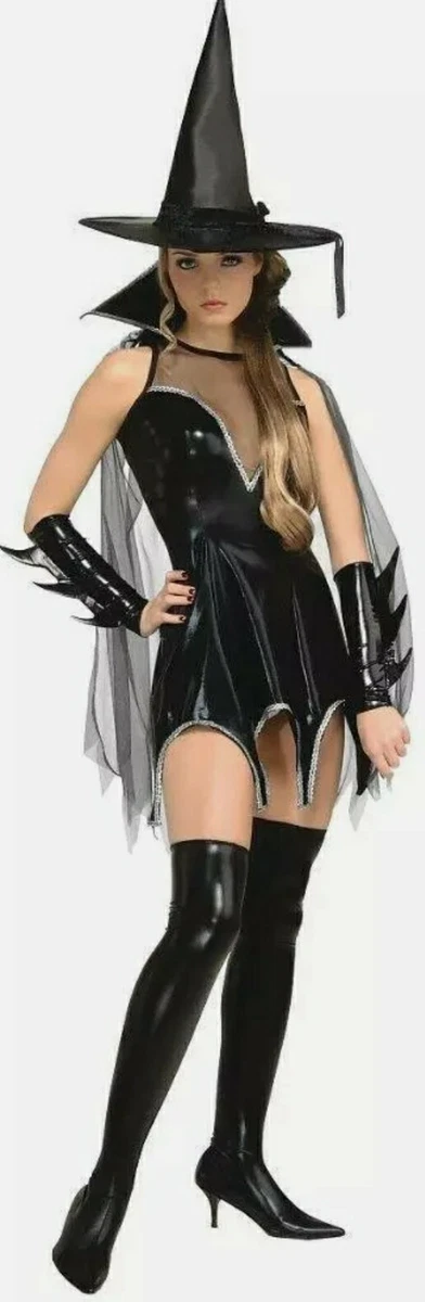 Ladies Fancy Dress Black Magic Moments by Secret Wishes Size small