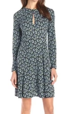 NEW Juicy Couture Black Label Darling Daisies Floral Dress Size XS