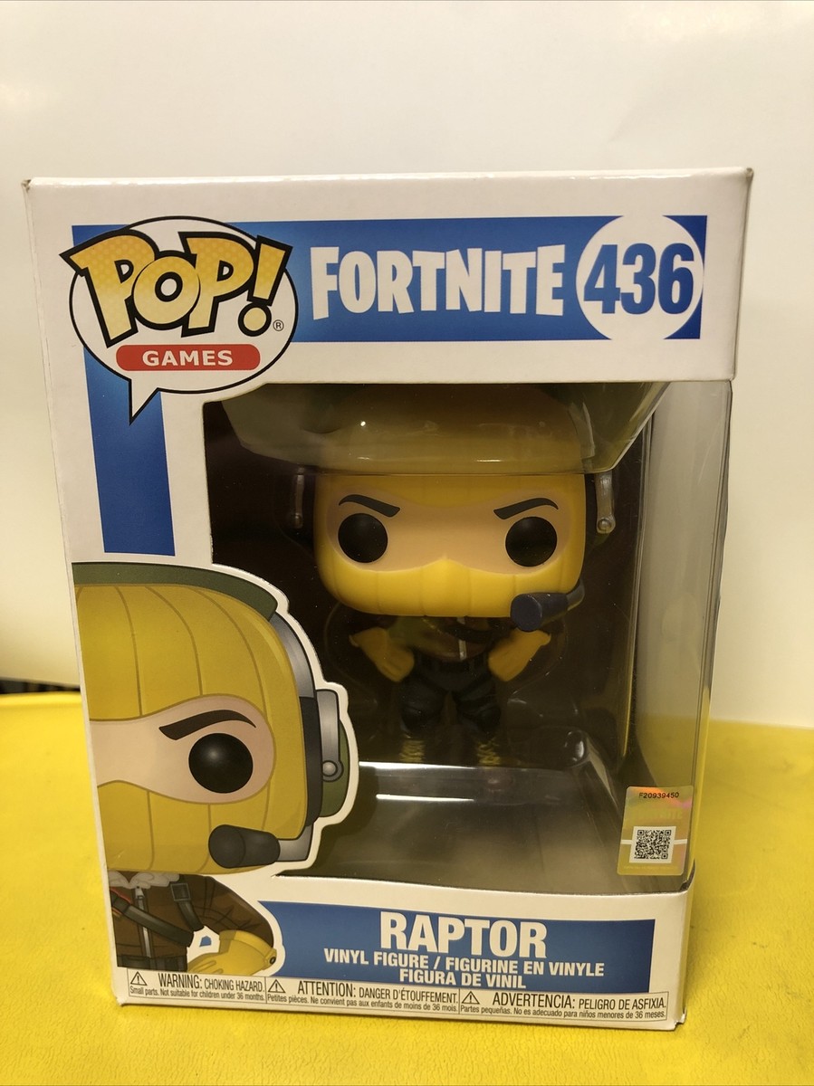 Funko Pop! Games Fortnite Raptor #436 Vinyl Figure 🐶 889698344630