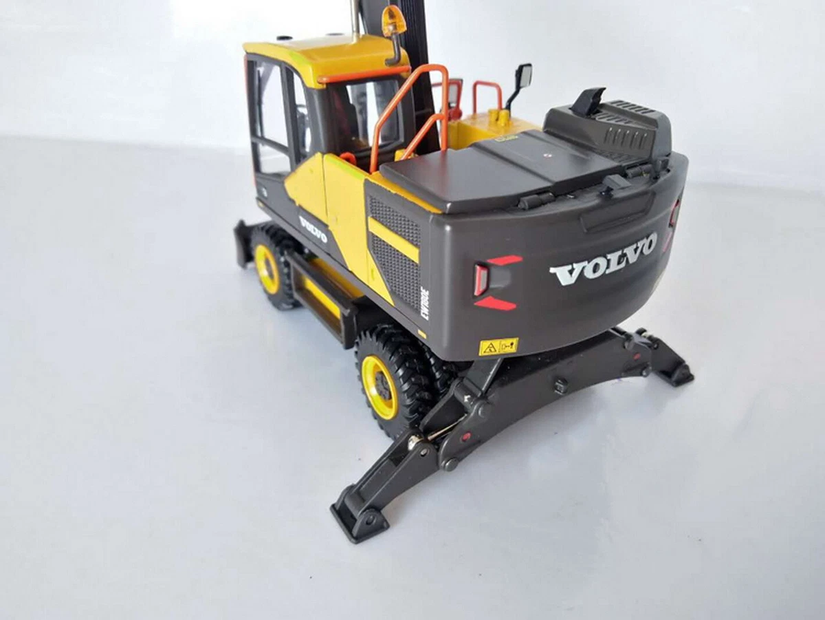 ミニカー 1/50 ボルボ MOTORART VOLVO EW180E Motorart Volvo EW180E Wheeled Excavator by Cranes Etc TV