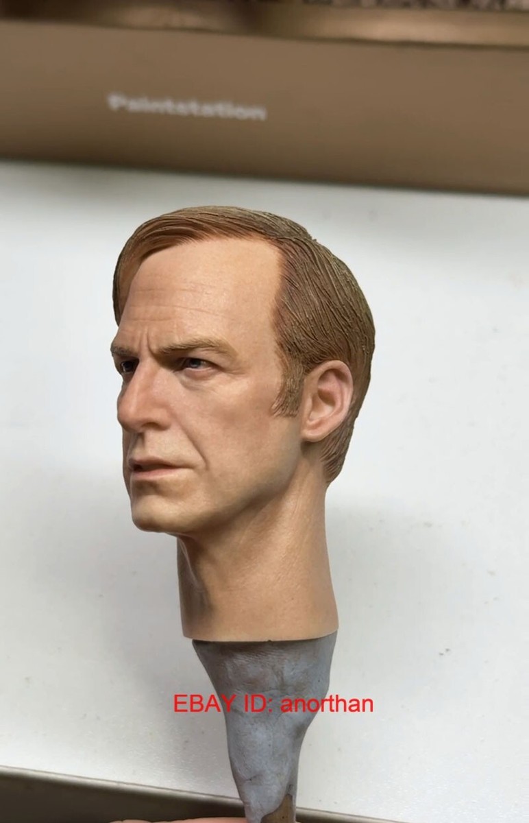 Custom Breaking Bad Saul Goodman 1/6 Scale Male Action Figure Head