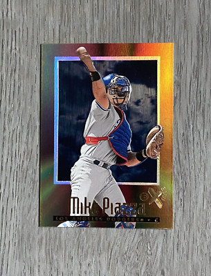 1997 MLB EX2000 Baseball | Mike Piazza | #82 | Los Angeles Dodgers 