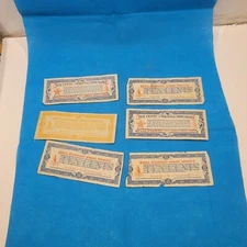 Vintage Advertising Poll Parrot Shoe Money Lot Of 6
