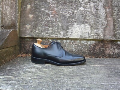 JOSEPH CHEANEY DERBY SCHUHE SCHWARZ LEDER UK7 HERREN MADISON TOP ZUSTAND