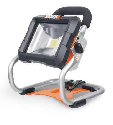 WORX WX026.9 - 20V Max Akku Baustrahler Lampe Arbeitslicht Strahler kabellos