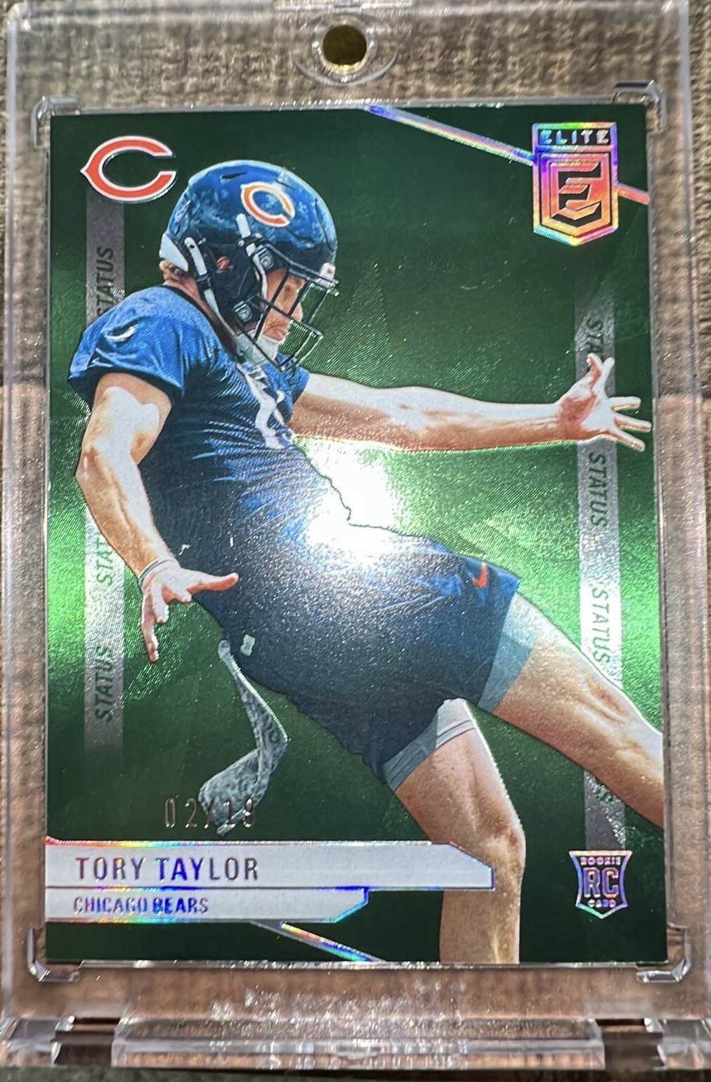 2024 Panini Donruss Elite - Rookies Status #101 Tory Taylor /19 (RC)