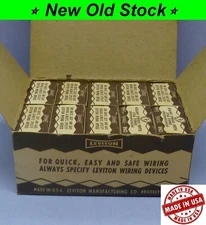 Lot of 10 Vintage Despard Interchangeable Toggle Light Switch, Single-Pole Brown