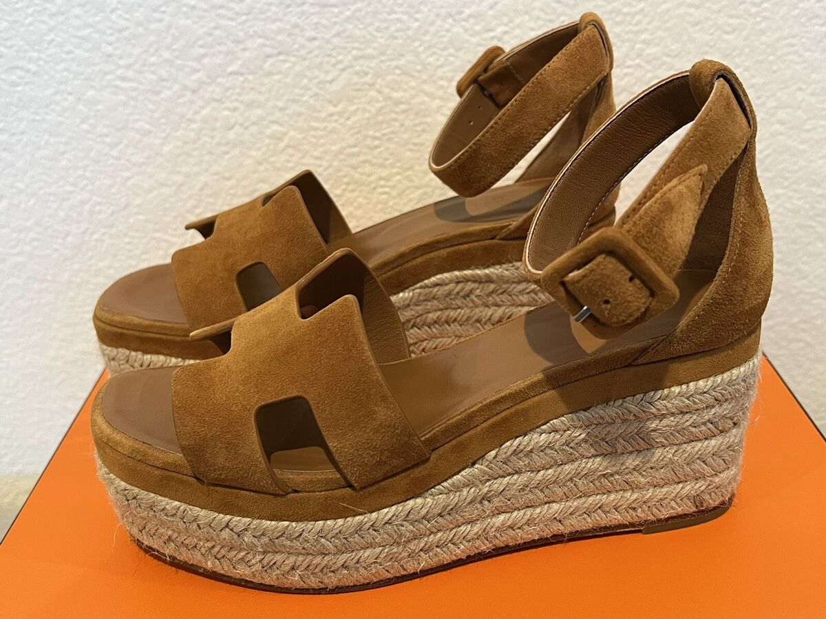 Hermes Elda Espadrille Sandals Size 37 | eBay Hermes Elda Espadrille Sandals Size 37 | eBay