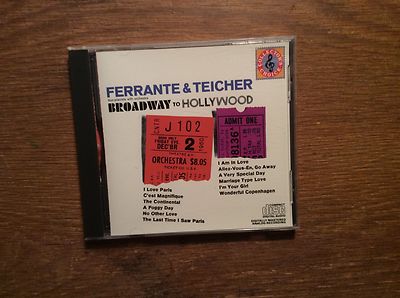 Ferrante & Teicher - Broadway to Hollywood [ CD Album ]