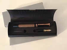 2002 Salt Lake Winter Olympic Memorabilia, Pictograph Bronze Pen Set, NOS