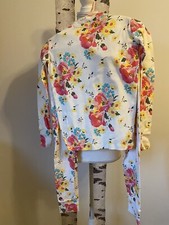 Gap Kids Size 14 Floral Pajama Set Long Sleeve