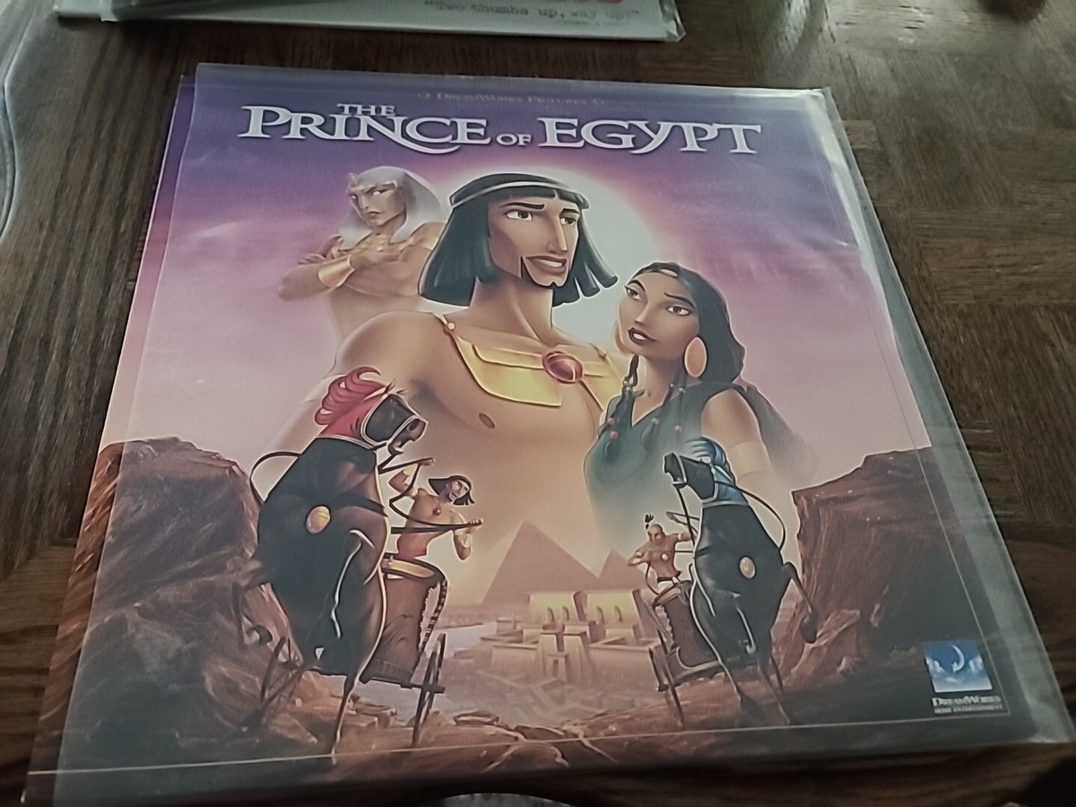 Prince Of Egypt (1998) Laserdisc | eBay