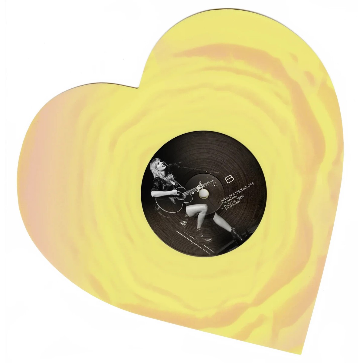 Taylor Swift lover live in Paris レコード Taylor Swift – Lover (Live From Paris) heart-shaped import