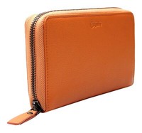 Esquire Peru Zip Around Wallet GeldböRse Orange Orange Neu