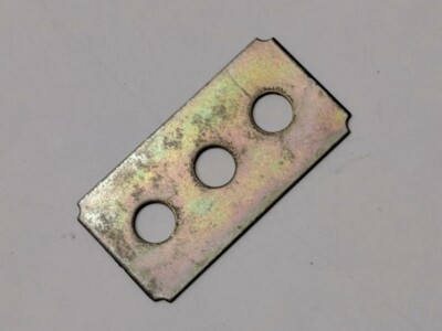Genuine BMW E34 E36 E38 E39 E46 Mini R56 Shim. Door hinge. 1.0 mm. Three holes