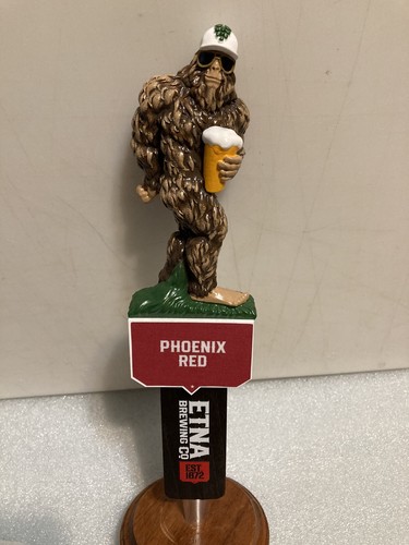 ETNA BREWING MOSSBACK IPA SASQUATCH draft beer tap handle. CALIFORNIA - Picture 2 of 22