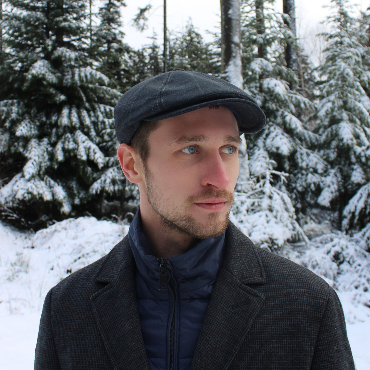 Bugatti Mowdrey Schirmmütze Herren Flatcap Schiebermütze Mütze