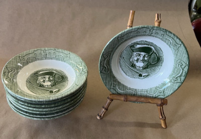 (ONE) ROYAL CHINA TRANSFERWARE ''THE OLD CURIOSITY SHOP'' BERRY BOWL 8 AVAILABLE