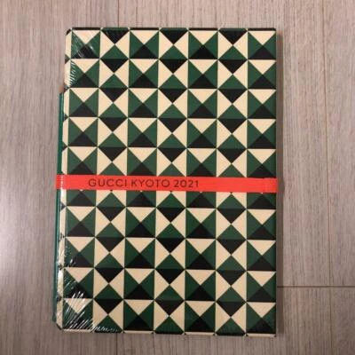 Gucci Bamboo House Kyoto 2021 Notebook with Pencil Set Logo Limited Japan New - Image 1 of 4