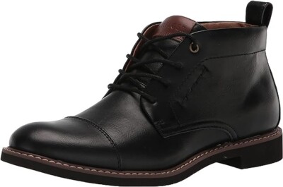 Tommy Hilfiger Men\'s Gibby Faux-Leather Cap-Toe Chukka Boots Tan NWOB Tommy Hilfiger Men main image 2