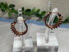 Ross Simons vintage 18 k over 925 Sapphire and Vermeil bracelet and earring set — photo 4