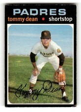 1971 O-Pee-Chee San Diego Padres Tommy Dean #364 VGEX