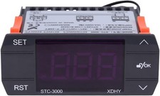 -3000 110V-220V Digital Temperature Controller Thermostat with black,orange