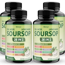 Himiyer 24-in-1 Sour Pomelo Capsules, 60 capsules