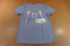 Camiseta Coldplay Moon Music Para Hombres Mediana Azul Música de la Esfera Gráfica Nueva Sin Etiquetas