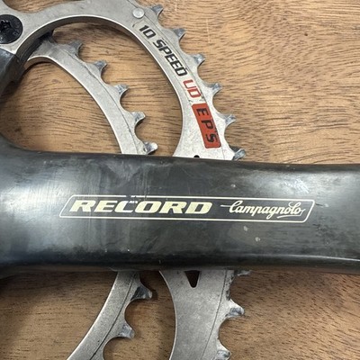 Campagnolo Record 10 - speed Crankset 172.5mm 53/39t Carbon Square