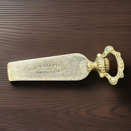Antique Elgin Giant Watch Case Co Pocket Watch Fob / Case Opener Tool c.1900