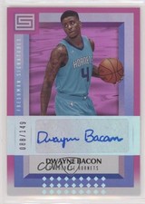 2017 Panini Status Freshman Signatures Pink 88/149 Dwayne Bacon #FS-DBF Auto 1j6