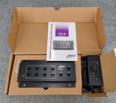 RTI CB-8 Control System Connecting Block New Open Box IR Distribution Module