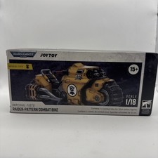JOYTOY WARHAMMER 40K Puños Imperiales Raider Bicicleta de Combate Figura de Acción Vehículo