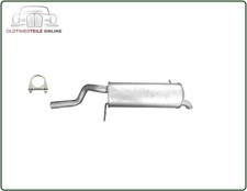 Endschalldämpfer für FORD ECOSPORT 1.5 TDCi / 95PS Diesel Auspuff Endtopf