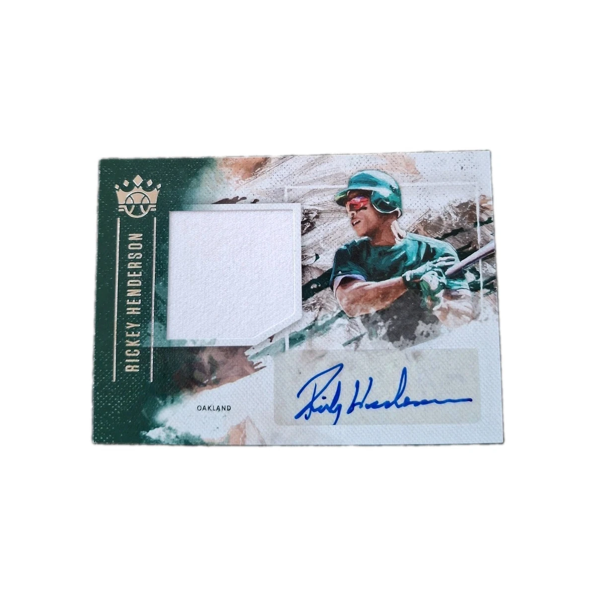 Rickey Henderson Baseball Original Autographed Sports Trading