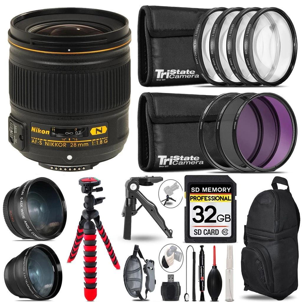 Nikon f/1.8 Camera Lenses 28mm Focal for sale | eBay