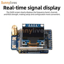 VRX-75DF Video Receiver 7.2GHz 64-Channel Analog Video Receiver for FPV drones