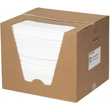 Spilltech Wpf100h-Bx Absorbent Pad, 15 In W X 19 In L, Absorbs 26.3 Gal. Per