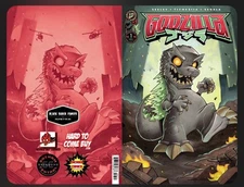 Godzilla 1 - Chrissie Zullo Cover Trade Dress