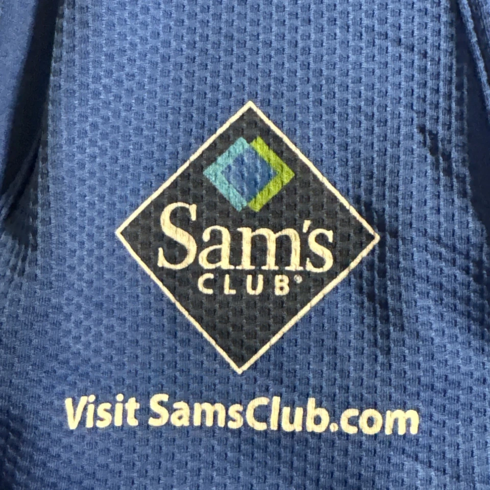 Sam’s Club Proud Associate Employee Uniform Blue Vest Size M / Medium - Image 2 of 4