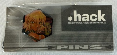 DOT HACK .HACK COLLECTIBLE PIN - BLACK ROSE