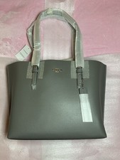 Coach LTH MOLLIE TOTE BAG / HEATHER GREY